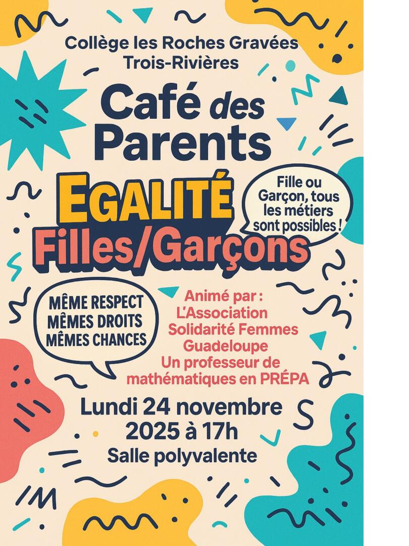 CAFE DES PARENTS – Collège les Roches Gravées